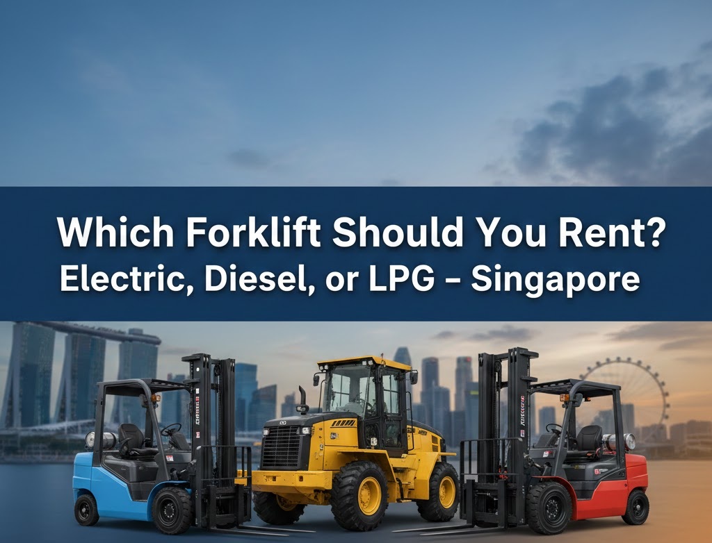 Which Forklift Should You Rent? Electric, Diesel, or LPG – Singapore