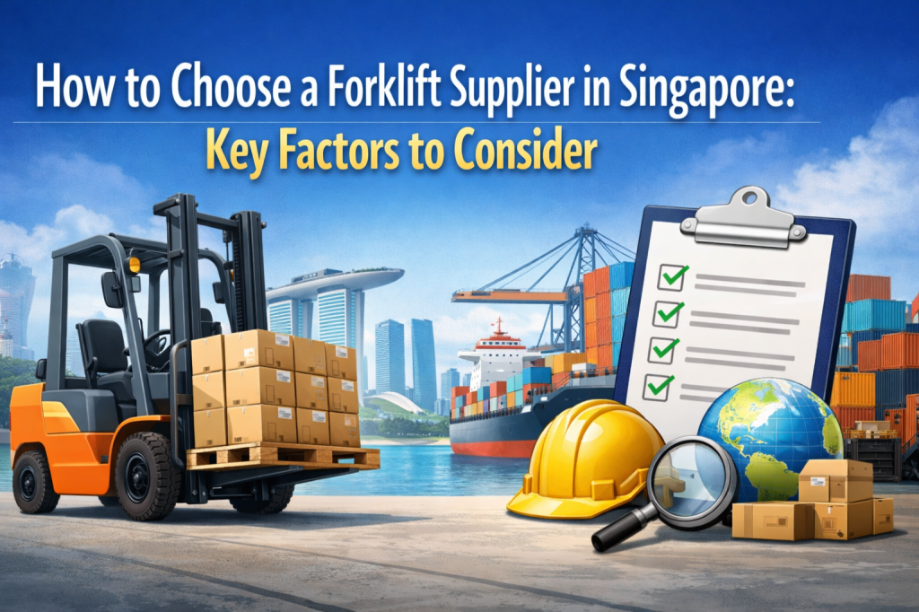 How to Choose a Forklift Supplier in Singapore: Key Factors to Consider