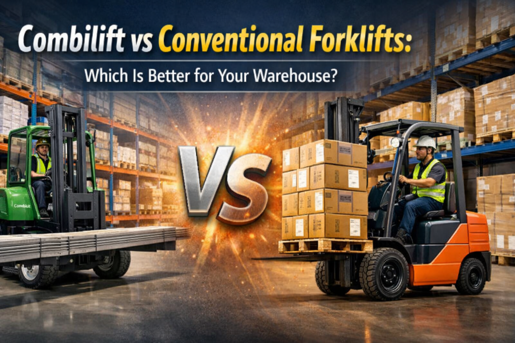 Combilift vs Conventional Forklifts: Which Is Better for Your Warehouse?