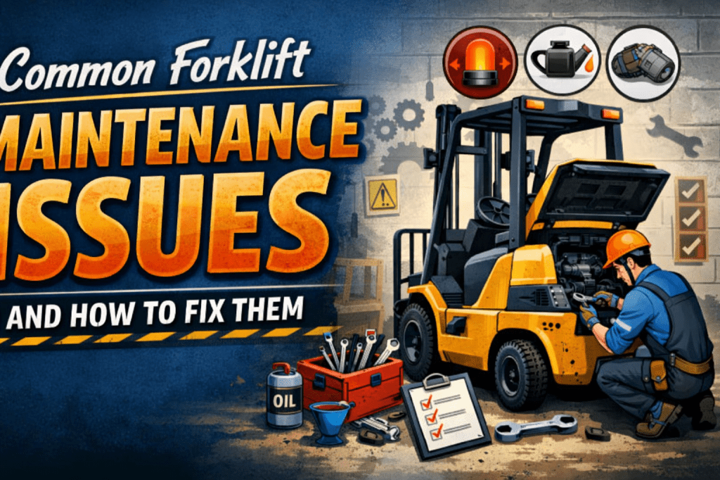 Common Forklift Maintenance Issues and How to Fix Them