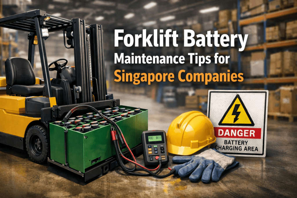 Forklift Battery Maintenance Tips for Singapore Companies