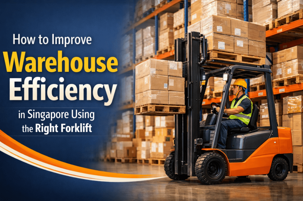 How to Improve Warehouse Efficiency in Singapore Using the Right Forklift