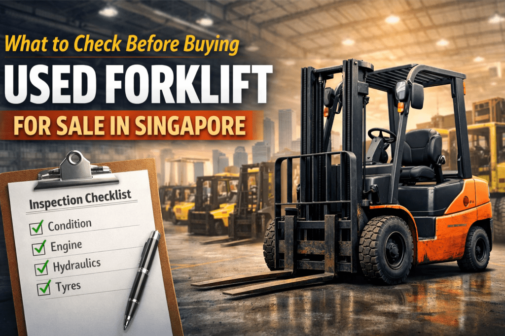 What to Check Before Buying Used Forklift for Sale in Singapore