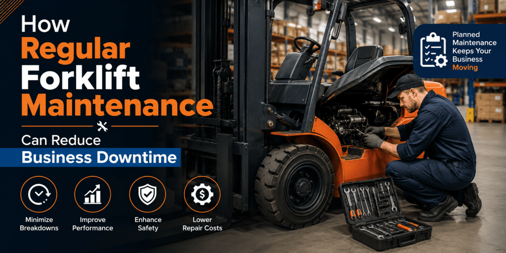 How Regular Forklift Maintenance Can Reduce Business Downtime
