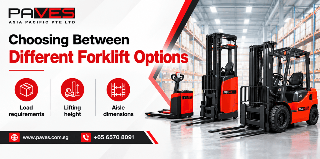 Choosing Between Different Forklift Options