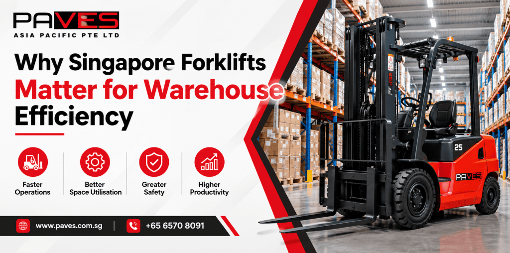 Why Singapore Forklifts Matter for Warehouse Efficiency